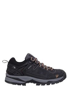 Icepeak Skórzane buty turystyczne "Wyot" w kolorze czarno-granatowym rozmiar: 39. Czarne buty trekkingowe Icepeak, z materiału, bez zapięcia. Za 223,99 zł.