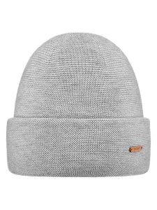 Barts Czapka "Blitzee" w kolorze szarym rozmiar: onesize. Szare czapki Barts, z aplikacjami, z wełny. Za 95,92 zł.