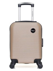 BlueStar Walizka "London" w kolorze beżowym - 32 x 46 x 20 cm rozmiar: onesize. Brązowe walizki BlueStar, bez wzorów, z materiału. Za 108,99 zł.