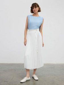 BGN Spódnica w kolorze białym rozmiar: 34. Białe spódnice BGN, na co dzień, bez wzorów, maxi. Za 65,99 zł.