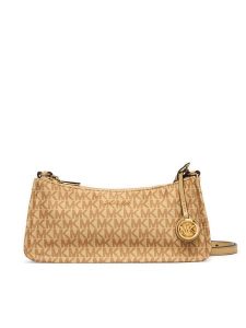 MICHAEL Michael Kors Torebka 32T6G6ZC5C Beżowy. Brązowe torebki klasyczne MICHAEL Michael Kors, bez wzorów, ze skóry, bez dodatków. Za 679,99 zł.