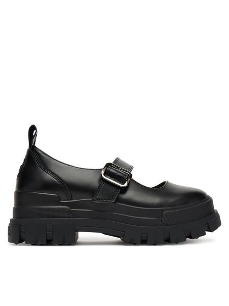 Buffalo Półbuty Aspha Loafer Buckle Os 1620046 Czarny. Czarne półbuty Buffalo, bez wzorów, ze skóry, bez obcasa, na płaskiej podeszwie, bez zapięcia. Za 309,99 zł.