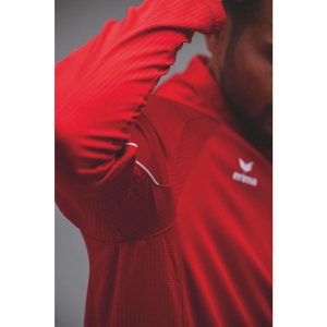 Wielokolorowa kurtka treningowa Erima Liga Star z kapturem. Czarne kurtki Erima, bez wzorów, z materiału, z kapturem. Za 316,99 zł.