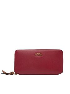 Tommy Hilfiger Portfel Th Leather Lrg Za Wallet AW0AW18941 Czerwony. Czerwone portfele TOMMY HILFIGER, bez wzorów, ze skóry. Za 329,99 zł.