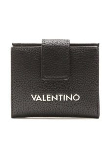 Valentino Portfel Alexia VPS5A8215 Czarny. Czarne portfele Valentino, bez wzorów, ze skóry. Za 269,99 zł.