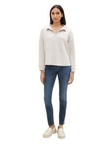 Tom Tailor Dżinsy - Skinny fit - w kolorze niebieskim rozmiar: W27/L30. Niebieskie jeansy Tom Tailor, bez wzorów, z bawełny. Za 84,21 zł.