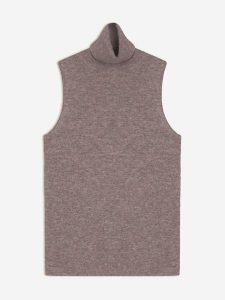 Perfect Cashmere Kaszmirowy sweter w kolorze szarobrązowym rozmiar: S. Brązowe golfy Perfect Cashmere, bez wzorów, z kaszmiru. Za 282,99 zł.