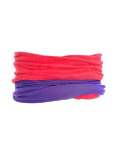 Buff Szal-koło w kolorze fioletowo-różowym - szer. 21 cm rozmiar: onesize. Różowe szaliki Buff, bez wzorów, z polaru. Za 72,45 zł.