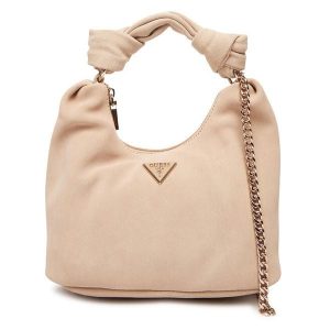 Torebka Guess. Brązowe torebki klasyczne Guess, z aplikacjami, bez dodatków. Za 519,99 zł.