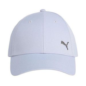 Czapka Z Daszkiem Z Metalowym Logo ESS. Niebieskie czapki Puma, bez wzorów, sportowe. Za 110,99 zł.