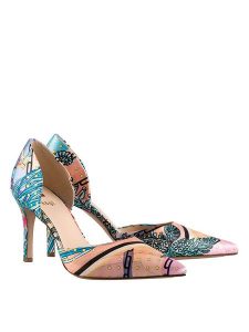 Högl Czółenka "Rania" ze wzorem rozmiar: 40. Czółenka HÖGL, bez wzorów, bez obcasa, na szpilce, bez zapięcia. Za 395,00 zł.