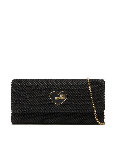 LOVE MOSCHINO Torebka JC4142PP1LLN100A Czarny. Czarne torebki klasyczne LOVE MOSCHINO, bez wzorów, z materiału, bez dodatków. Za 349,99 zł.