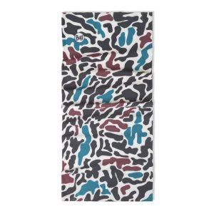 Chusta wielofunkcyjna Buff Coolnet UV - blax multi. Szare apaszki i chusty Buff, bez wzorów, z elastanu. Za 93,49 zł.