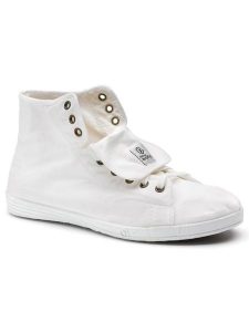 Natural world Sneakersy w kolorze białym rozmiar: 41. Białe trampki Natural World, bez wzorów, za kostkę, bez zapięcia. Za 100,99 zł.