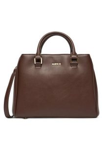 MEXX Torebka C-MEXX-S-009-08 Brązowy. Brązowe torebki klasyczne Mexx, bez wzorów, z materiału, bez dodatków. Za 229,99 zł.