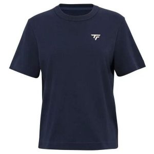 T-shirt damski Tecnifibre Graphic. Niebieskie t-shirty TECNIFIBRE, bez wzorów, bez kołnierzyka, bez ramiączek. Za 149,99 zł.