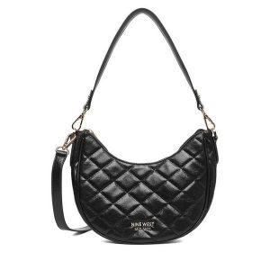 Torebka Nine West. Czarne torebki klasyczne Nine West, bez wzorów, bez dodatków. Za 179,99 zł.