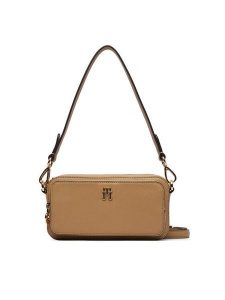 Tommy Hilfiger Torebka Th Daily Camera Bag AW0AW18377 Brązowy. Brązowe torebki klasyczne TOMMY HILFIGER, bez wzorów, ze skóry, bez dodatków. Za 529,99 zł.