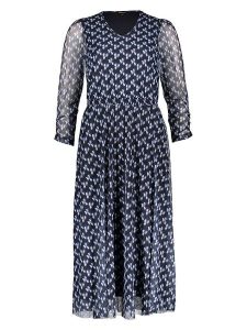 More & More Sukienka w kolorze granatowym rozmiar: 38. Niebieskie sukienki More & More, bez wzorów, bez kołnierzyka, bez ramiączek, midi. Za 126,99 zł.