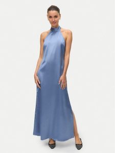 Vero Moda Sukienka wieczorowa Sally 10333766 Niebieski Regular Fit. Niebieskie kombinezony Vero Moda, xs, bez wzorów, z syntetyku, wizytowe, bez kołnierzyka, bez ramiączek. Za 229,99 zł.