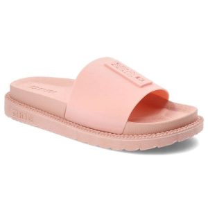 Różowe Klapki Big Star Modne Buty Na Lato. Czerwone klapki Big Star, bez wzorów, bez obcasa. Za 99,99 zł.