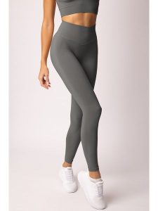 Spaio Legginsy sportowe "Flex 2.0" w kolorze antracytowym rozmiar: S. Czarne legginsy Spaio, s, bez wzorów, z materiału, z podwyższonym stanem, outdoorowe. Za 165,99 zł.