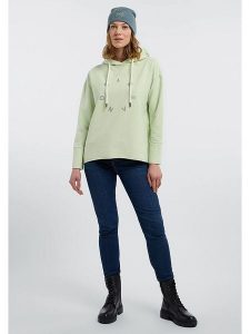 ELBSAND Bluza "Daris" w kolorze zielonym rozmiar: M. Zielone bluzy ELBSAND, m, bez wzorów, z kapturem. Za 162,87 zł.