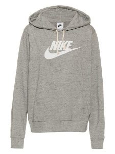 Nike Bluza w kolorze szarym rozmiar: S. Szare bluzy Nike, s, bez wzorów, z kapturem. Za 229,45 zł.