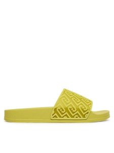 Liu Jo Klapki Kos 21 BA6075 EX345 Żółty. Żółte klapki Liu Jo, bez wzorów, z syntetyku, bez obcasa. Za 239,99 zł.