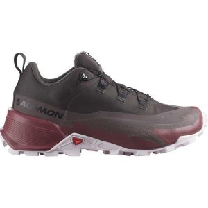 Buty trekkingowe damskie Salomon Cross Hike 2 Gore-Tex. Fioletowe buty trekkingowe Salomon, z gore-texu, bez zapięcia. Za 512,00 zł.