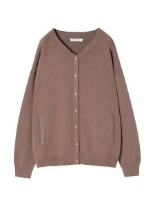 TATUUM Kardigan w kolorze jasnobrązowym rozmiar: M. Brązowe kardigany Tatuum, ze splotem. Za 170,87 zł.