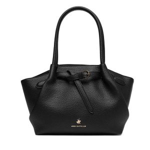 Torebka Beverly Hills Polo Club. Czarne torebki klasyczne Beverly Hills Polo Club, bez wzorów, bez dodatków. Za 269,99 zł.