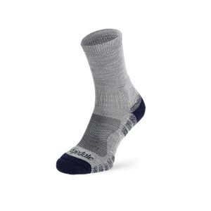 Skarpety turystyczne Bridgedale Hike Lt Merino P 3/4 Crew. Niebieskie skarpetki Bridgedale, bez wzorów, z elastanu. Za 78,99 zł.