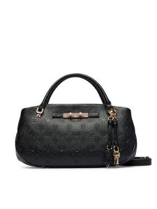 Guess Torebka Carmella HWPD22 25050 Czarny. Czarne torebki klasyczne Guess, z aplikacjami, ze skóry, bez dodatków. Za 584,99 zł.