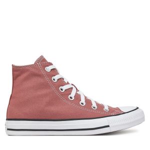 Trampki Converse. Czerwone trampki Converse, bez wzorów, bez zapięcia. Za 219,99 zł.