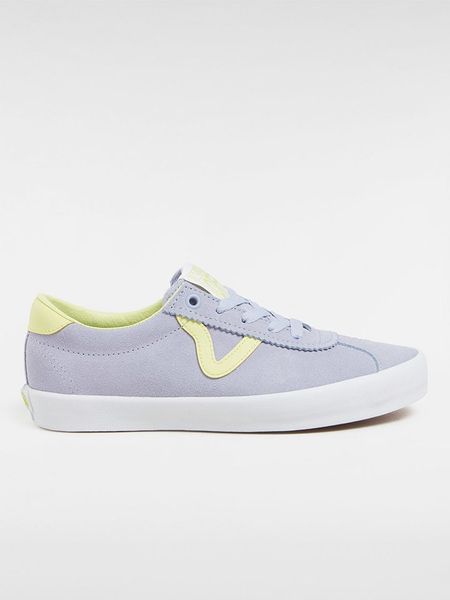 Vans Skórzane sneakersy "Sport Low" w kolorze żółto-fioletowym rozmiar: 40,5. Różowe trampki Vans, bez wzorów, bez zapięcia. Za 135,81 zł.