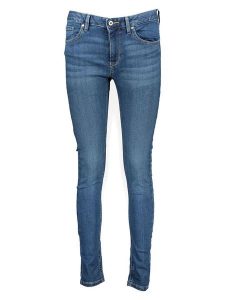 Pepe Jeans Dżinsy "Regent" - Skinny fit - w kolorze niebieskim rozmiar: W28/L30. Niebieskie jeansy Pepe Jeans, z aplikacjami, z jeansu. Za 175,26 zł.