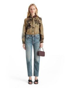 Scotch & Soda Dżinsy - Boyfriend fit - w kolorze błękitnym rozmiar: W30/L32. Niebieskie jeansy Scotch & Soda, z aplikacjami, z bawełny, z podwyższonym stanem. Za 228,38 zł.