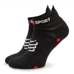 Skarpety krótkie Compressport. Czarne skarpetki Compressport, bez wzorów. Za 69,99 zł.