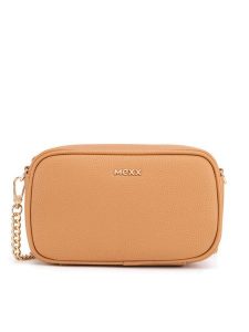 MEXX Torebka MEXX-S-006-07 Brązowy. Brązowe listonoszki Mexx, bez wzorów, z tworzywa sztucznego, bez dodatków. Za 149,99 zł.