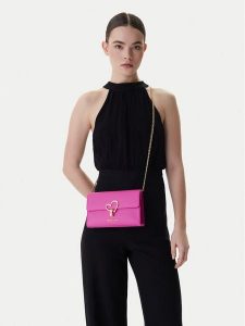 LOVE MOSCHINO Torebka JC4327PP1OLQ0604 Różowy. Czerwone torebki klasyczne LOVE MOSCHINO, bez wzorów, ze skóry, bez dodatków. Za 689,99 zł.