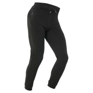 Legginsy trekkingowe damskie polarowe Forclaz MT100. Czarne legginsy QUECHUA, bez wzorów, z dzianiny. Za 59,99 zł.