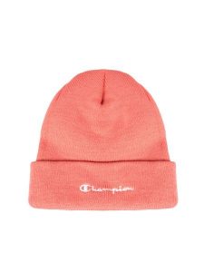 Czapka outdoor zimowa unisex Beanie. Czerwone czapki Champion, bez wzorów, z dzianiny, eleganckie. Za 41,65 zł.