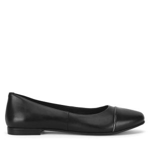 Baleriny Lasocki. Czarne balerinki Lasocki, bez wzorów, bez obcasa, bez zapięcia. Za 139,99 zł.
