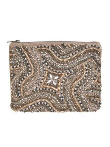 BLE Kopertówka w kolorze jasnobrązowym - 24 x 19 x 3 cm rozmiar: onesize. Brązowe torebki wieczorowe BLE, bez wzorów, z materiału, bez dodatków. Za 124,95 zł.