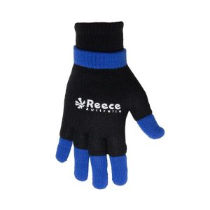Rękawiczki dziane 2 w 1 Reece Australia Ultra Grip. Czarne rękawiczki REECE, bez wzorów. Za 113,50 zł.