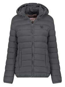 Geographical Norway Kurtka pikowana "Atikotal" w kolorze szarym rozmiar: S. Szare kurtki Geographical Norway, s, bez wzorów, bez kaptura. Za 132,05 zł.