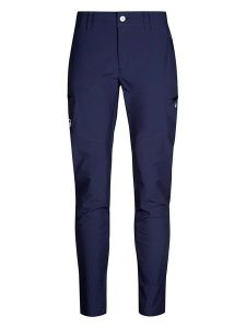Halti Spodnie funkcyjne "Pallas Evo" w kolorze granatowym rozmiar: 36. Niebieskie spodnie dresowe HALTI, bez wzorów, z materiału, outdoorowe. Za 206,91 zł.