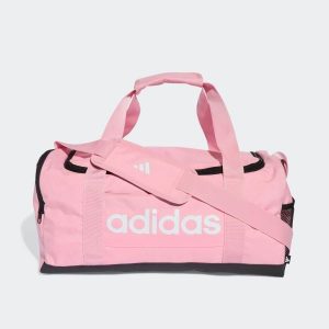 Torba sportowa Linear mały format. Brązowe torby podróżne i sportowe ADIDAS, bez wzorów, na ramię. W wyprzedaży za 99,99 zł.