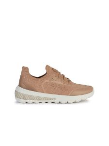 Geox Sneakersy "Spherica Actif" w kolorze jasnobrązowym rozmiar: 41. Brązowe trampki Geox, bez wzorów, bez zapięcia. Za 237,17 zł.